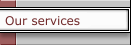 Our services
